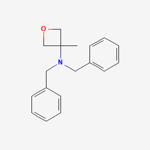 N,N-Dibenzyl-3-methyl-oxetan-3-amine