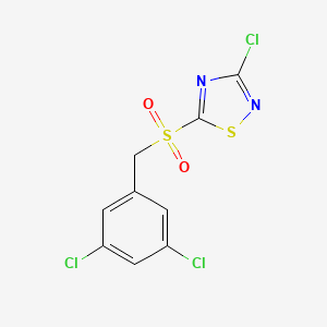 3-Chloro-5-(3,5-dichlorobenzylsulfonyl)-1,2,4-thiadiazole