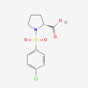 1-[(4-Chlorophenyl)sulfonyl]-D-proline