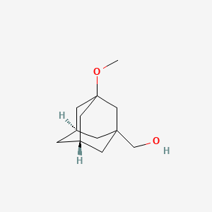 [(5S,7R)-3-methoxy-1-adamantyl]methanol