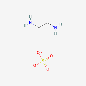 molecular formula C2H8N2O4S-2 B13910252 Ethane-1,2-diamine sulfate 