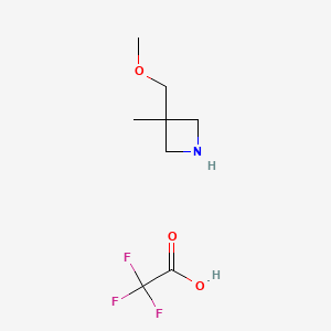 3-(Methoxymethyl)-3-methyl-azetidine;2,2,2-trifluoroacetic acid