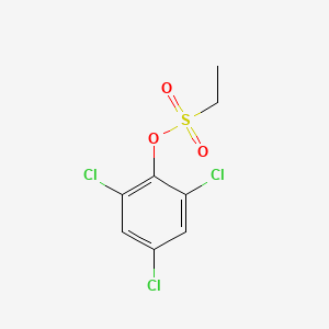 2,4,6-Trichlorophenyl 1-ethanesulfonate