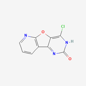 4-Chloropyrido[3',2':4,5]furo[3,2-d]pyrimidin-2-ol