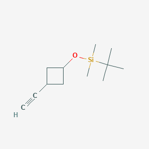 Tert-butyl(3-ethynylcyclobutoxy)dimethylsilane