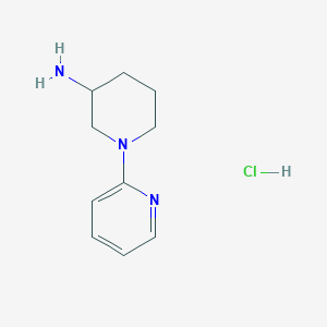 1-(Pyridin-2-yl)piperidin-3-amine hydrochloride