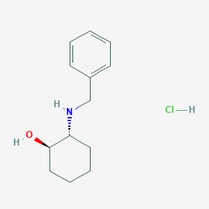 (1R,2R)-2-(benzylamino)cyclohexan-1-ol hydrochloride