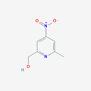 molecular formula C7H8N2O3 B13910485 (6-Methyl-4-nitropyridin-2-yl)methanol 