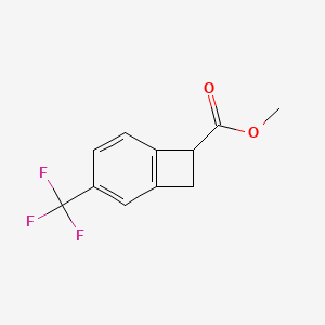 Methyl 3-(trifluoromethyl)bicyclo[4.2.0]octa-1,3,5-triene-7-carboxylate