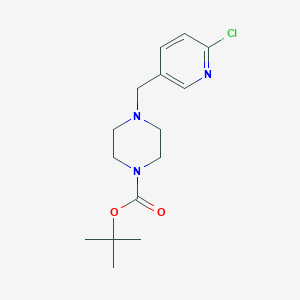 tert-Butyl 4-((6-chloropyridin-3-yl)methyl)piperazine-1-carboxylate