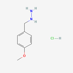 (4-Methoxybenzyl)hydrazine hydrochloride