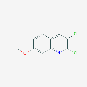 molecular formula C10H7Cl2NO B13910550 2,3-Dichloro-7-methoxyquinoline 