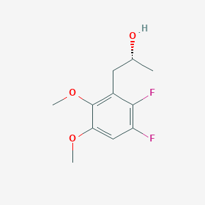 (2R)-1-(2,3-difluoro-5,6-dimethoxyphenyl)propan-2-ol