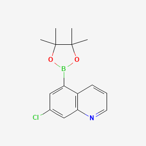 7-Chloro-5-(4,4,5,5-tetramethyl-1,3,2-dioxaborolan-2-yl)quinoline