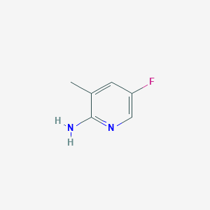 molecular formula C6H7FN2 B1391064 5-氟-3-甲基吡啶-2-胺 CAS No. 886365-56-6