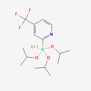 Lithium triisopropoxy(4-(trifluoromethyl)pyridin-2-yl)borate