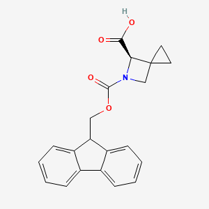 (6R)-5-(9H-fluoren-9-ylmethoxycarbonyl)-5-azaspiro[2.3]hexane-6-carboxylic acid