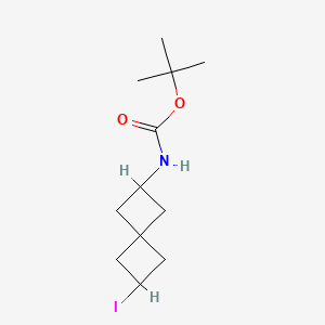 tert-Butyl (6-iodospiro[3.3]heptan-2-yl)carbamate