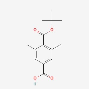 4-(Tert-butoxycarbonyl)-3,5-dimethylbenzoic acid