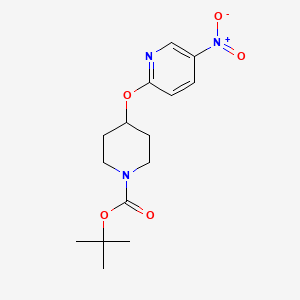 4-(5-Nitro-pyridin-2-yloxy)-piperidine-1-carboxylic acid tert-butyl ester