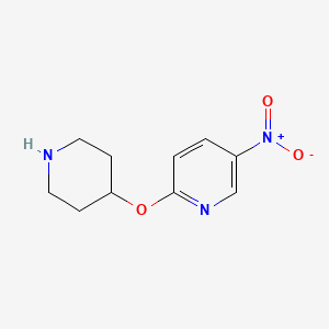 5-nitro-2-(4-piperidinyloxy)Pyridine