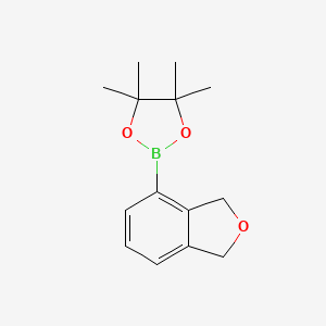 2-(1,3-Dihydroisobenzofuran-4-yl)-4,4,5,5-tetramethyl-1,3,2-dioxaborolane