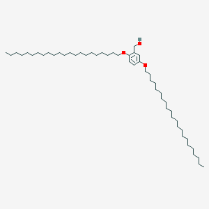molecular formula C51H96O3 B13910836 2,5-Bis(docosyloxy)benzenemethanol 