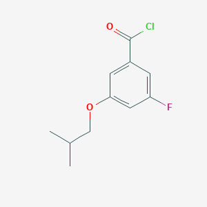 3-iso-Butoxy-5-fluorobenzoyl chloride