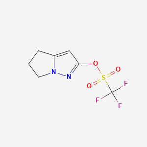 5,6-Dihydro-4H-pyrrolo[1,2-B]pyrazol-2-YL trifluoromethanesulfonate