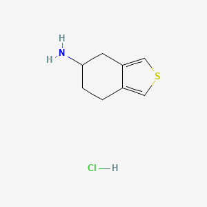 4,5,6,7-Tetrahydrobenzo[c]thiophen-5-amine hydrochloride