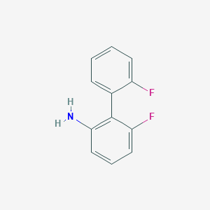 molecular formula C12H9F2N B1391100 2',6-Difluorobiphenyl-2-amine CAS No. 1214335-47-3