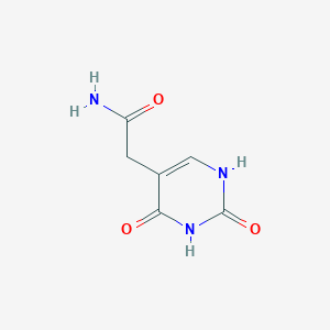 molecular formula C6H7N3O3 B13911003 2-(2,4-Dioxo-1,2,3,4-tetrahydropyrimidin-5-yl)acetamide 