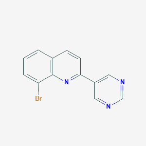 8-bromo-2-(5-pyrimidinyl)Quinoline