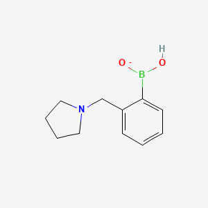 Sodium [2-(pyrrolidin-1-ylmethyl)phenyl]boronate