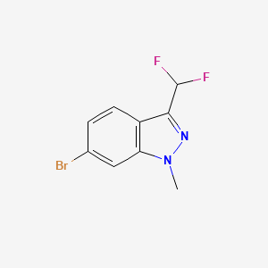 6-Bromo-3-(difluoromethyl)-1-methyl-1H-indazole