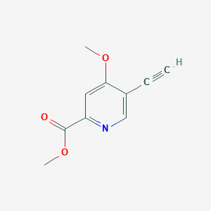 Methyl 5-ethynyl-4-methoxypicolinate