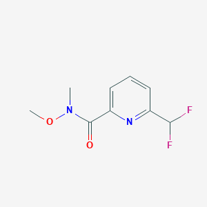 6-(Difluoromethyl)-N-methoxy-N-methyl-2-pyridinecarboxamide