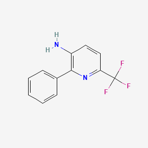 3-Amino-2-phenyl-6-(trifluoromethyl)pyridine