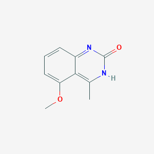 molecular formula C10H10N2O2 B13911140 5-Methoxy-4-methyl-2(1H)-quinazolinone 