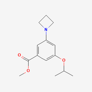 Methyl 3-(azetidin-1-yl)-5-isopropoxybenzoate