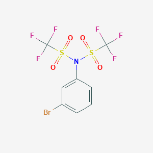 N-(3-Bromophenyl) bis-trifluoromethane sulfonimide