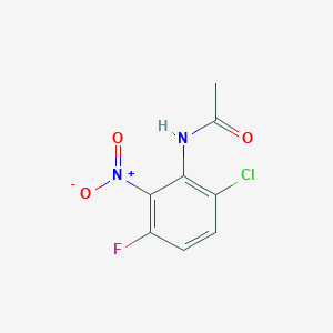 N-(6-Chloro-3-fluoro-2-nitro-phenyl)acetamide