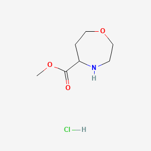 Methyl 1,4-oxazepane-5-carboxylate hydrochloride