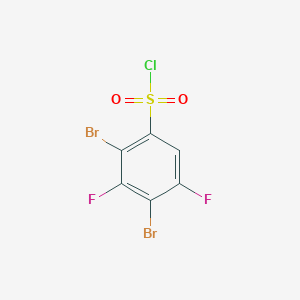 2,4-Dibromo-3,5-difluorobenzenesulfonyl chloride