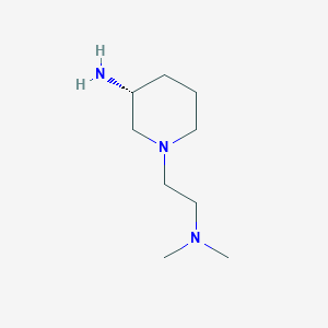 (R)-1-[2-(Dimethylamino)ethyl]piperidin-3-amine