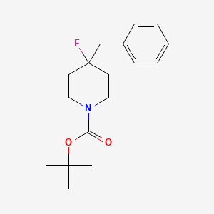 1-tert-Butyloxycarbonyl-4-benzyl-4fluoropiperidine