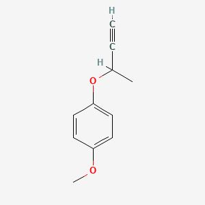 1-Methoxy-4-[(1-methyl-2-propyn-1-yl)oxy]benzene