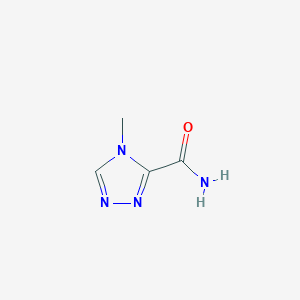 4-Methyl-4H-1,2,4-triazole-3-carboxamide