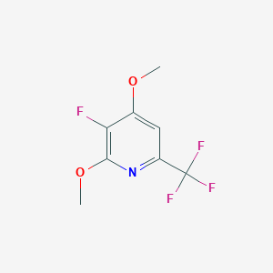 2,4-Dimethoxy-3-fluoro-6-(trifluoromethyl)pyridine