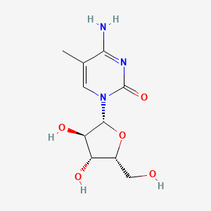 4-amino-1-[(2R,3R,4R,5R)-3,4-dihydroxy-5-(hydroxymethyl)oxolan-2-yl]-5-methylpyrimidin-2-one